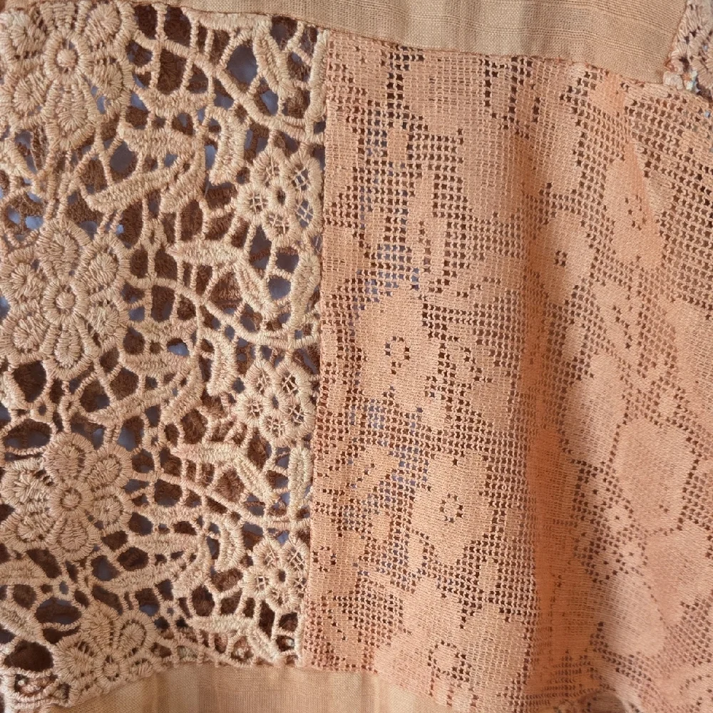 Anthropologie The Odells Lace Patchwork Blouse - Picture 4 of 4